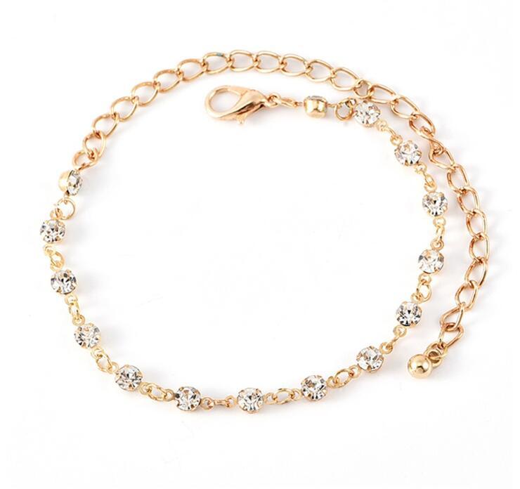Boho Shell & Bee Charm Anklet Set – 4-Piece Layered Beach Ankle Bracelet
