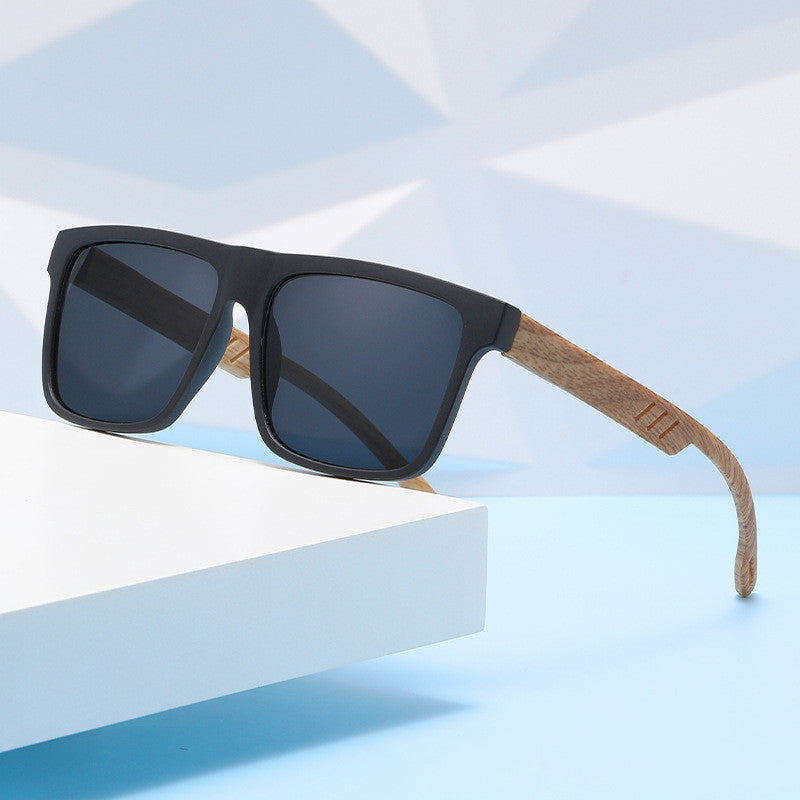Bamboo Frame Retro Unisex Sunglasses - UV400 Sun Protection