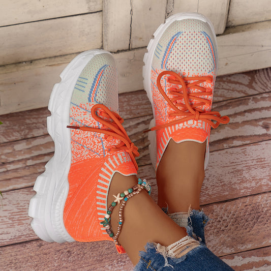 ColorPop Mesh Sneakers – Women’s Lightweight Fashion Trainers