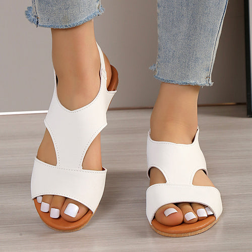 Strap Lightweight Flat Casual Sandals – Everyday Comfort with Minimalist Style