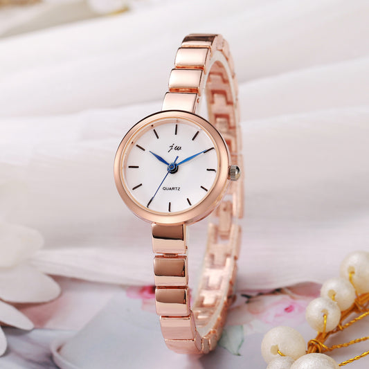 Minimalist Women's Niche Stainless Steel Watch – Simple Elegant Everyday Timepiece